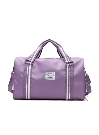 Yoga bag,Sports fitness bag,Women wet and dry separation shoe training bag,Short travel bag 