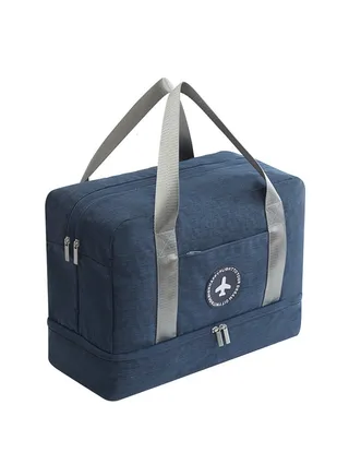 Dry and wet separation bag,Storage toiletry bag, Fitness bathrobe bag swimming bag,Beach bag, Waterproof shoe bag 