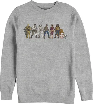 Men's Star Wars: The Rise of Skywalker Rebel Line Sweatshirt - Athletic Heather - Large