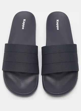 Men's Textured Slides Blue 