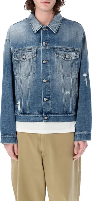 Ripped Denim Jacket