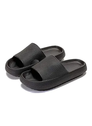 Pillow Slides Slippers, Massage Shower Bathroom Slipper, Non Slip Quick Drying Open Toe Super Soft Thick Sole Sandals 