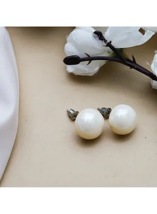 Colo Earring For Fluffy Women's Accessories-Light Beige 