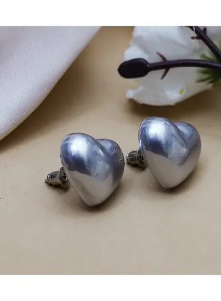 Colo Earring For Fluffy Women's Accessories-D.grey 
