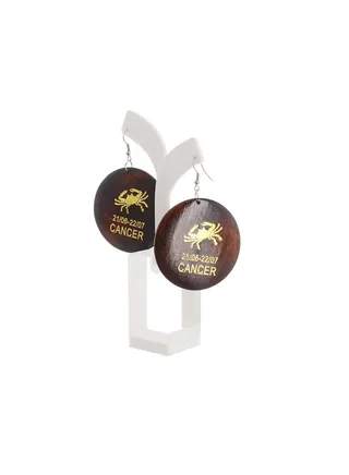 Cancer Zodiac Earring 