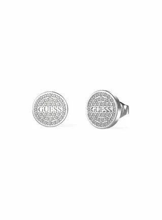 Pave with G Logo Coin Earring 