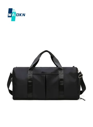 Unisex Wet and Dry Separation Gym Bag, Men's and Women's High-capacity Bag Organizer Yoga Training Crossbody Bag Sports Bag Trolley Bag , Travel Bag with Separate Shoe Compartment 