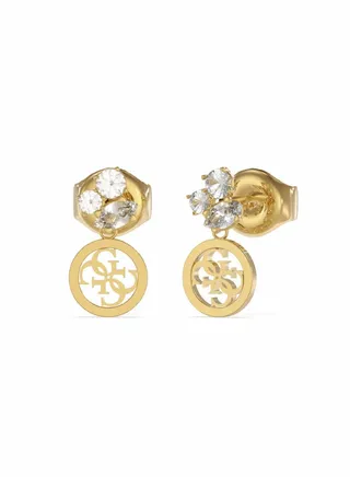Gold 4G Logo Earring 