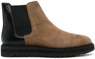 panelled-design Chelsea boots