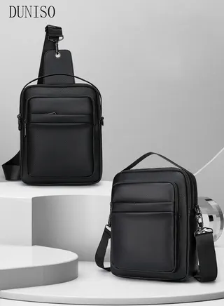 Waterproof Crossbody Backpack Sling Bag for Men Hiking Daypack Multipurpose Lightweight Shoulder Chest Hand Bag 
