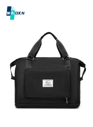 Unisex Foldable Sports Bag, Men's & Women's New Large-capacity Short-distance Gym Sacks Travel Bag, Dry and Wet Separation Fitness Bag Handbag Luggage Bag Duffle Bag Carry Bags 