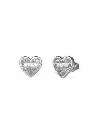 Pave with Guess Heart Earring 