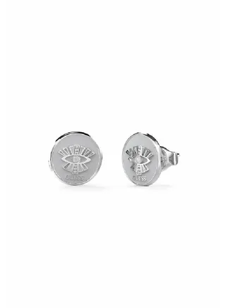 Eye Coin Stud Earring 