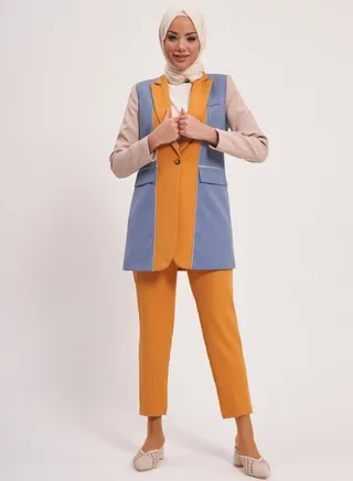 Piping Detail Blazer 