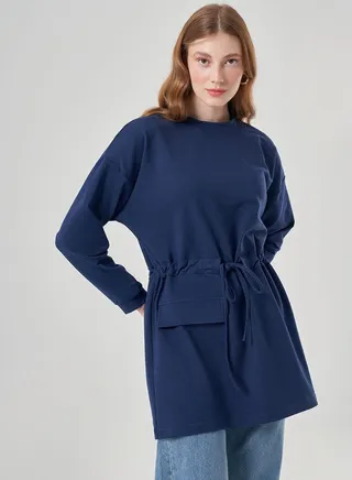 Drawstring Waist Tunic