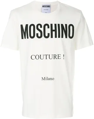 Couture print T-shirt