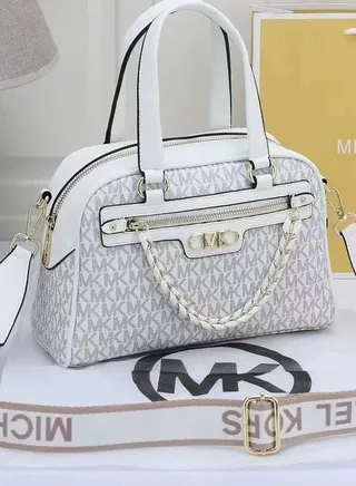 This Michael Kors bag is medium sized and very suitable 