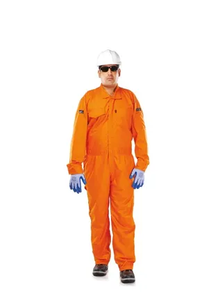 Medium Safety Twill Work Cotton Coverall Orange 