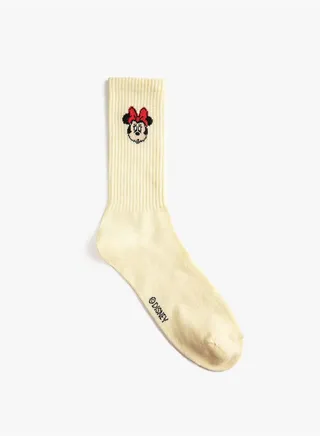 Minnie Mouse Socks Licensed Printed