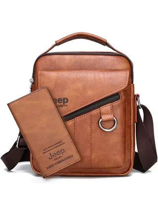 Luxury New Men's Shoulder Bag Fashion Business Messenger Bag Men's Travel Waterproof Youth. 