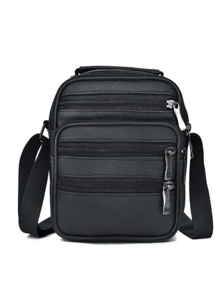 Men's crossbody bag, shoulder phone passport, small side bag 