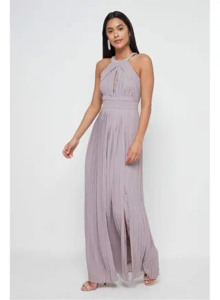 Prague Maxi Dress Lavender Fog 