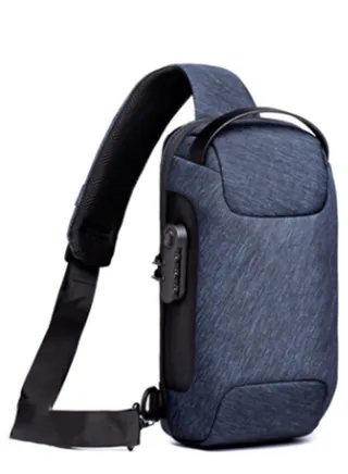 Men's Waterproof Oxford Cross Bag Shoulder Strap 
