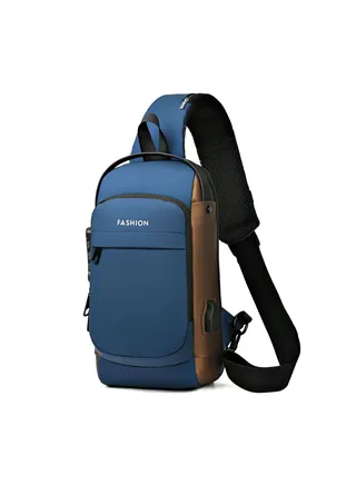 New multi-function Combination lock single shoulder messenger bag 