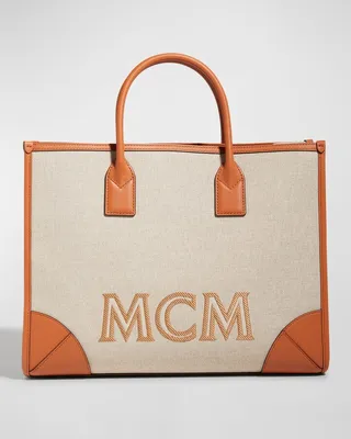 Munchen Large Linen Tote Bag