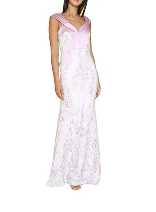 Classic Style Drape Detail Dress Pink 