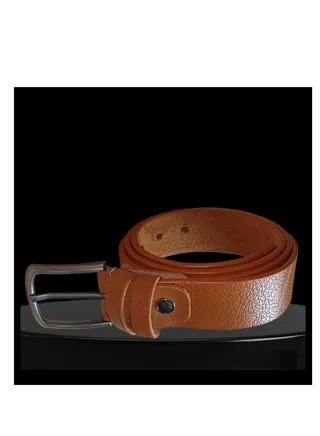 Men's Leather Belt  Elegant Design that Adds a Touch of Elegance to your Look - 115 CM 
