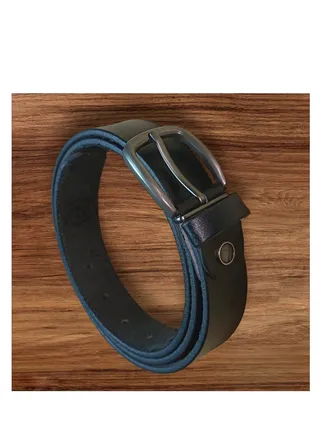 Men's Leather Belt  Elegant Design that Adds a Touch of Elegance to your Look - 115CM 