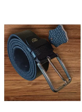 Men's Leather Belt  Elegant Design that Adds a Touch of Elegance to your Look - 115CM 