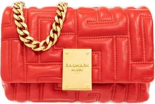 Balmain 1945 Quilted Mini Shoulder Bag