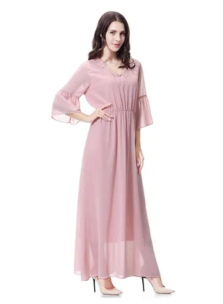 New Fashion Versatile Long sleeved Dress 