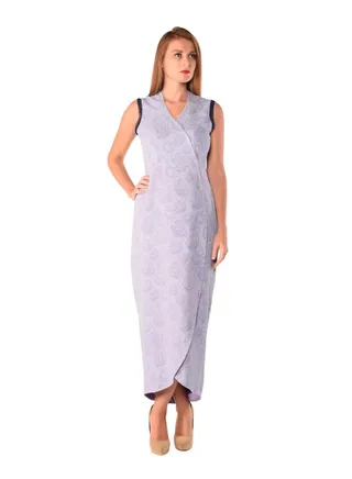 Classic Straight Dress Lavender 