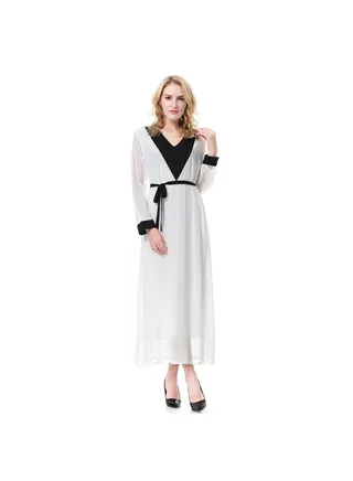 New Fashion Versatile Long sleeved Dress 