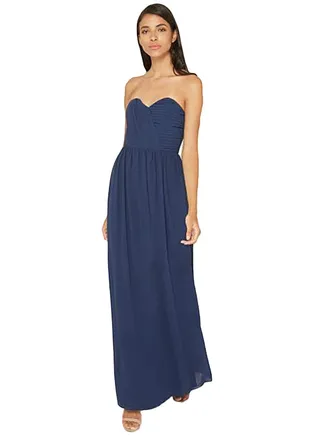 Tube Wrap Dress Blue 