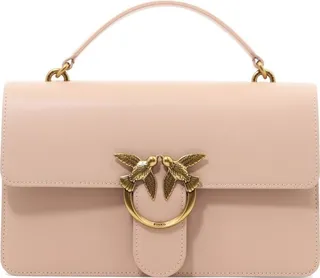 Pinko Love One Logo Plaque Tote Bag