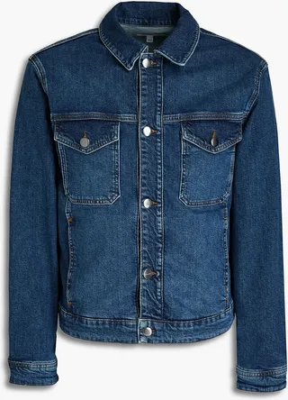 Weekend faded denim jacket