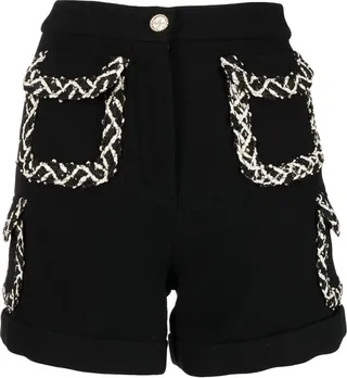 Tweed Pocketed Shorts