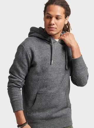 Embroidered Logo Hoodie 