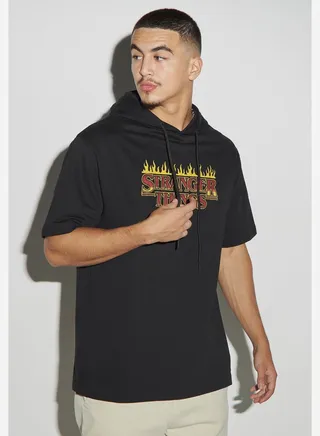 Stranger Things Print Hoodie 