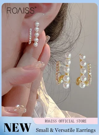 Women Earrings Stylish Design Simple and Versatile Highlight Personal Temperament and Charm Small Earrings 