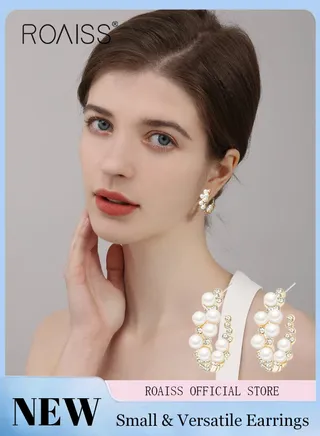 Women Earrings Stylish Design Simple and Versatile Highlight Personal Temperament and Charm Small Earrings 