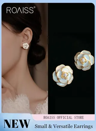 Women Earrings Stylish Design Simple and Versatile Highlight Personal Temperament and Charm Small Earrings 
