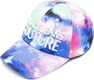 Logo-Embroidered Galaxy-Print Cap