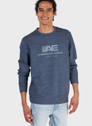 Logo Crew Neck Sweatshirt 