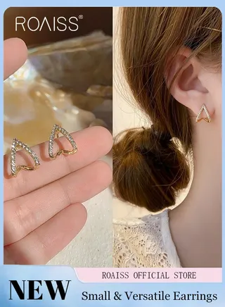 Women Earrings Stylish Design Simple and Versatile Highlight Personal Temperament and Charm Small Earrings 