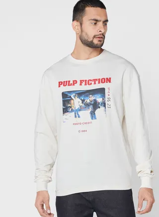 Pulp Fiction Drop Shoulder Sweatshirt